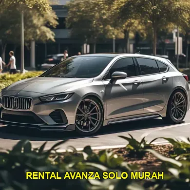 rental avanza solo murah